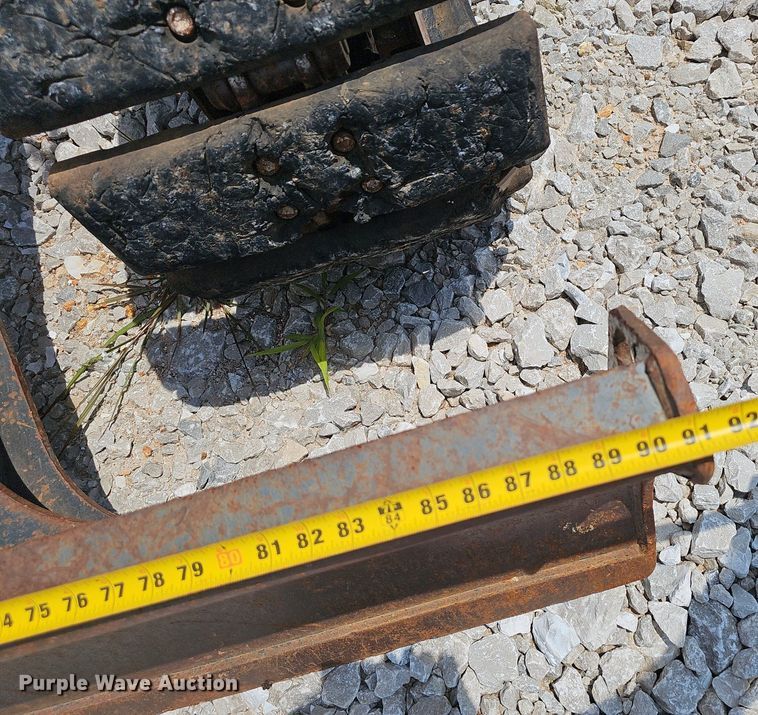 image for item EJ5796 2012 Komatsu  PC88MR-8 mini excavator