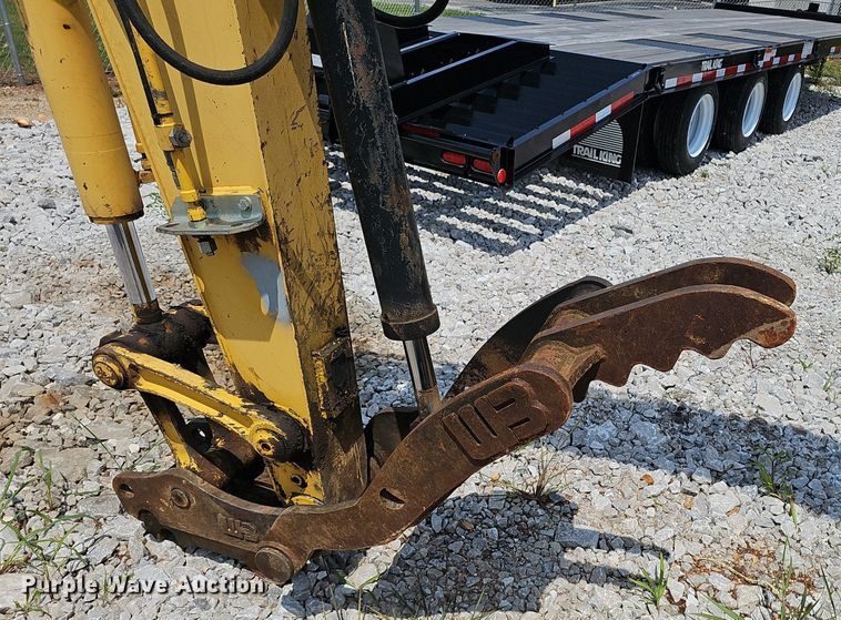 image for item EJ5796 2012 Komatsu  PC88MR-8 mini excavator