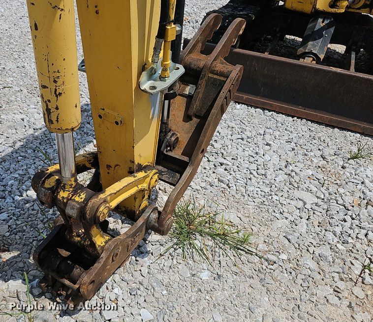 image for item EJ5796 2012 Komatsu  PC88MR-8 mini excavator