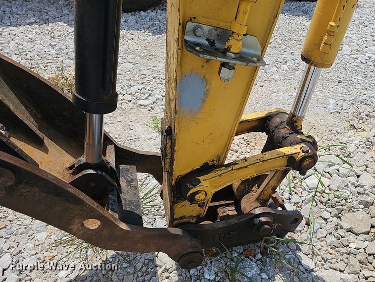 image for item EJ5796 2012 Komatsu  PC88MR-8 mini excavator