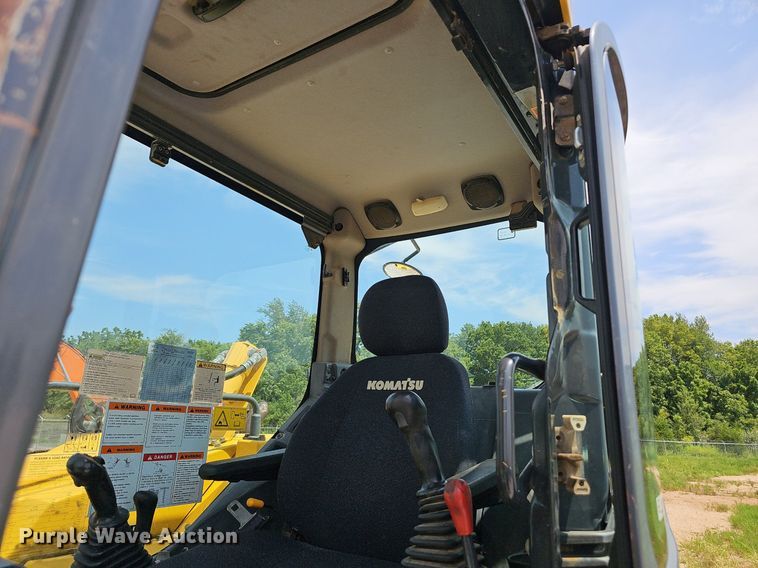 image for item EJ5796 2012 Komatsu  PC88MR-8 mini excavator