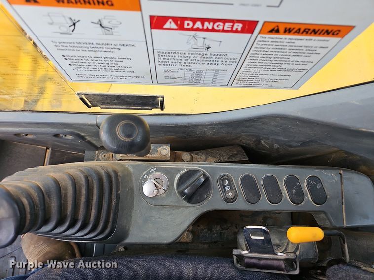 image for item EJ5796 2012 Komatsu  PC88MR-8 mini excavator