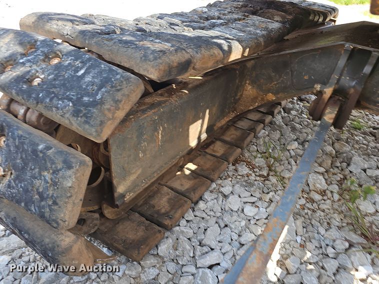 image for item EJ5796 2012 Komatsu  PC88MR-8 mini excavator