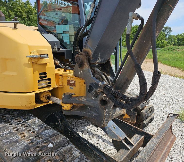 image for item EJ5797 2014 John Deere  85G mini excavator