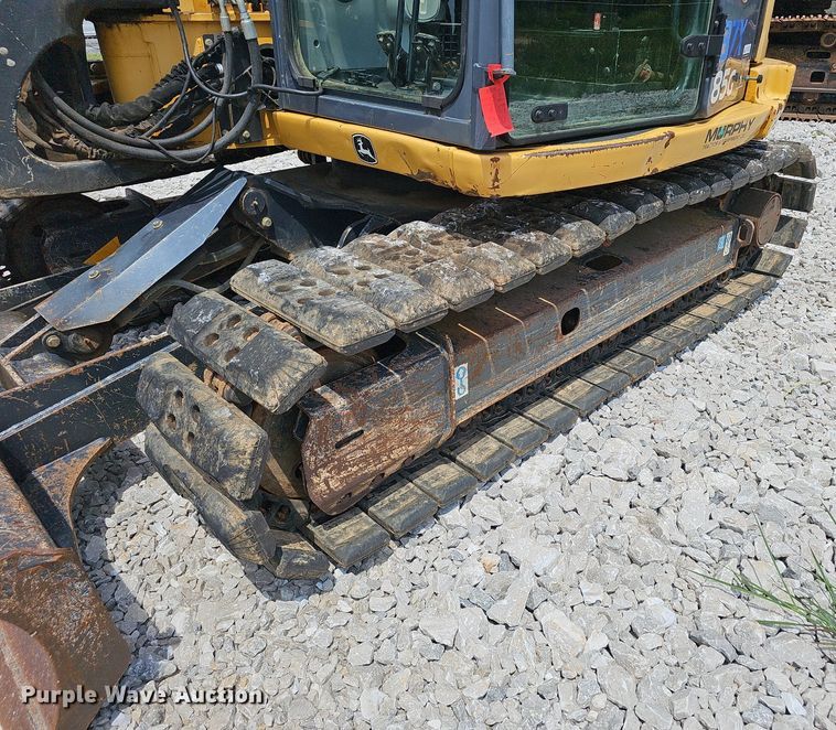 image for item EJ5797 2014 John Deere  85G mini excavator