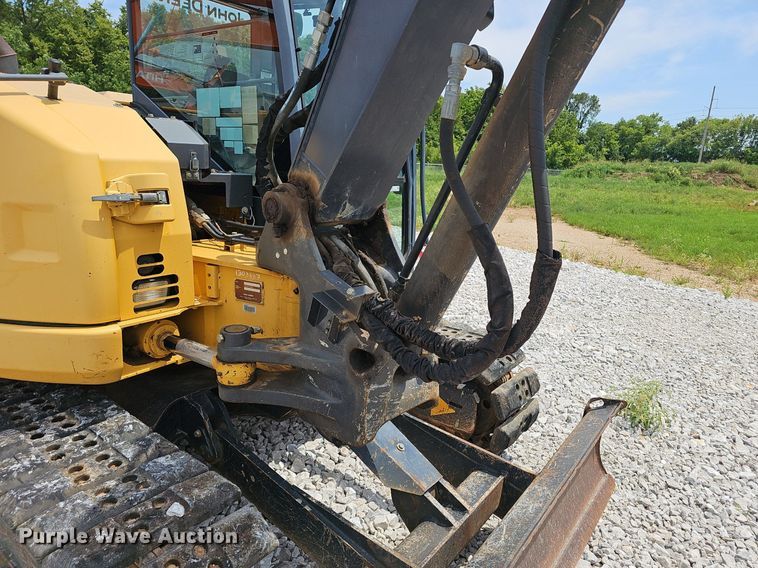 image for item EJ5797 2014 John Deere  85G mini excavator