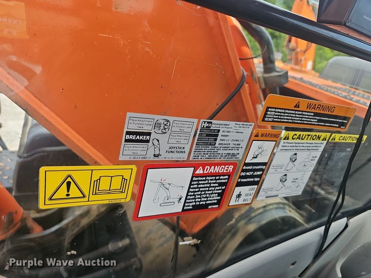 image for item EJ5798 2012 Hitachi  ZX290LC-5N excavator