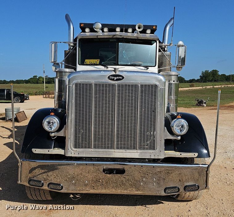 image for item EJ5802 1990 Peterbilt  377 dump truck