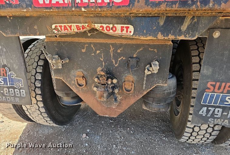 image for item EJ5802 1990 Peterbilt  377 dump truck