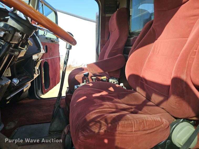 image for item EJ5802 1990 Peterbilt  377 dump truck