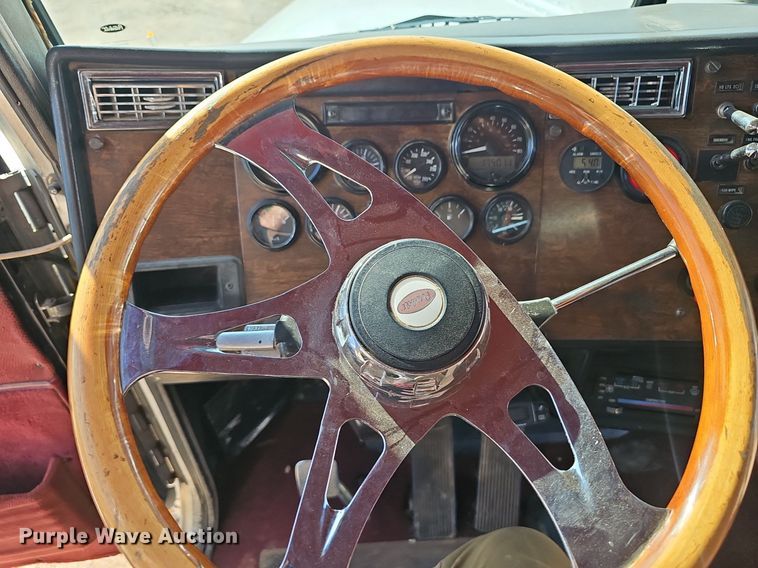 image for item EJ5802 1990 Peterbilt  377 dump truck