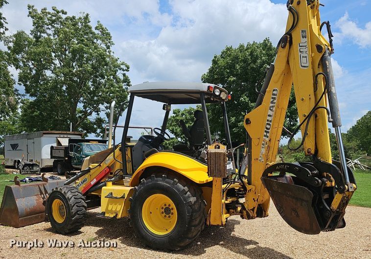 image for item EJ5808 2007 New Holland  B110 backhoe