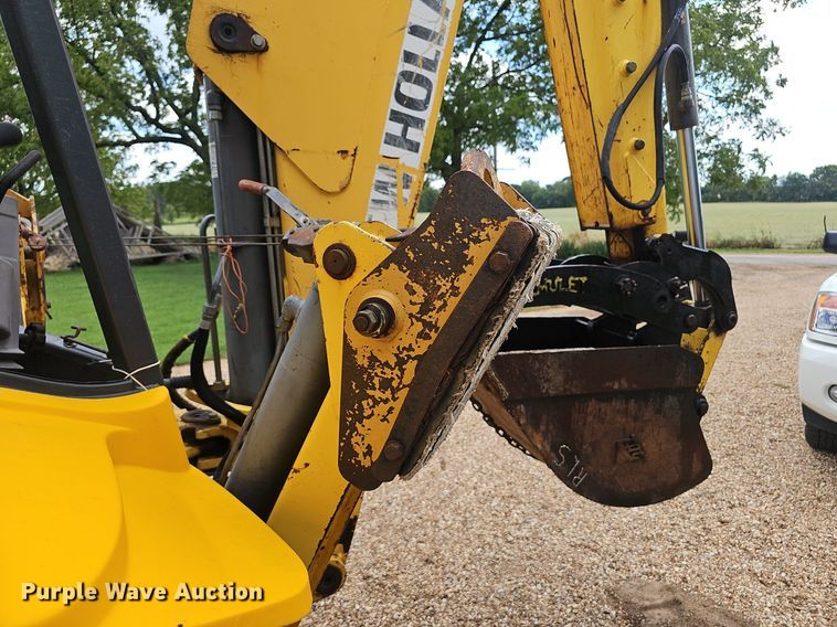 image for item EJ5808 2007 New Holland  B110 backhoe