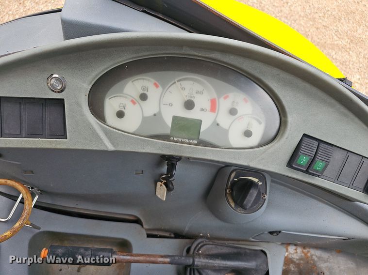 image for item EJ5808 2007 New Holland  B110 backhoe