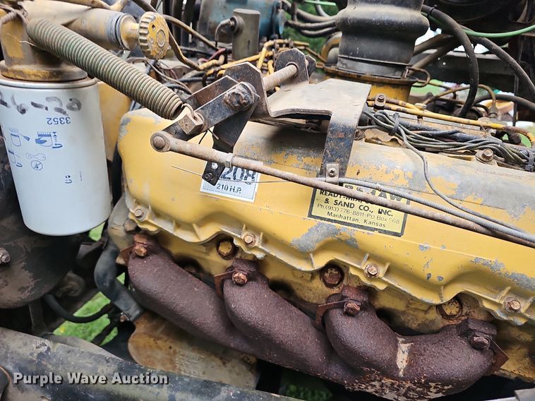 image for item EJ5809 1987 Ford  8000 dump truck