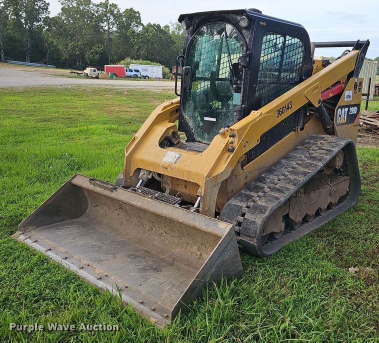 image for item EJ5836 2016 Caterpillar  299D2 skid steer loader