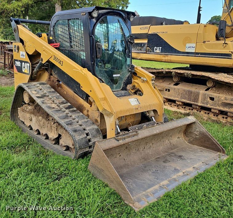 image for item EJ5836 2016 Caterpillar  299D2 skid steer loader