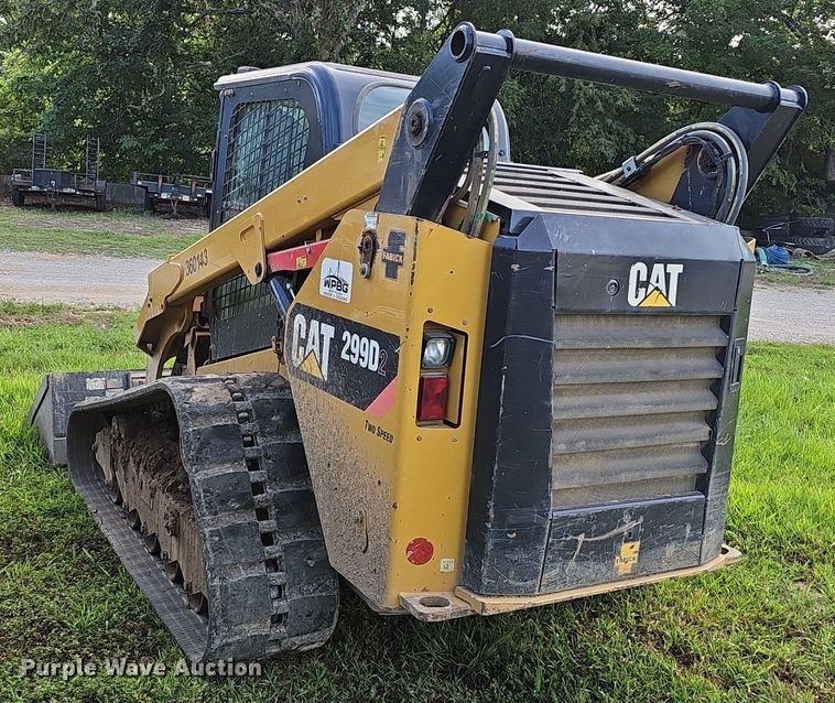 image for item EJ5836 2016 Caterpillar  299D2 skid steer loader