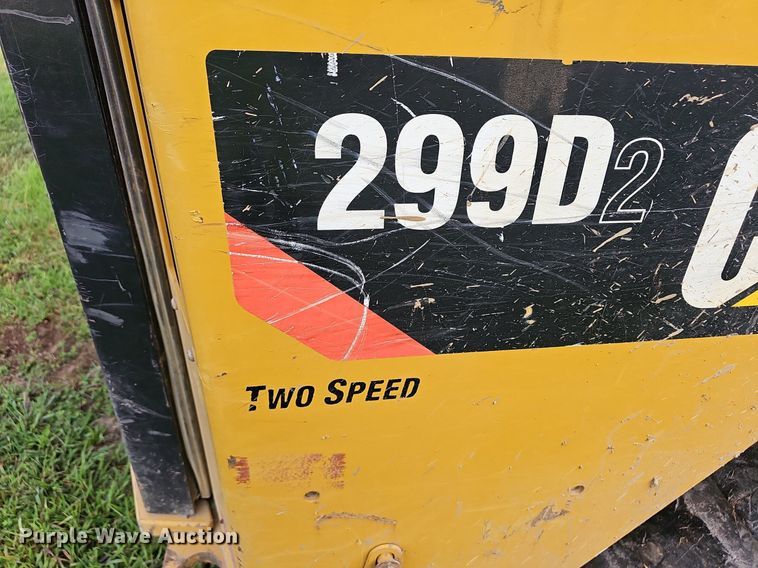 image for item EJ5836 2016 Caterpillar  299D2 skid steer loader