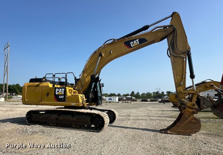 image for item EJ6390 2017 Caterpillar 336F excavator