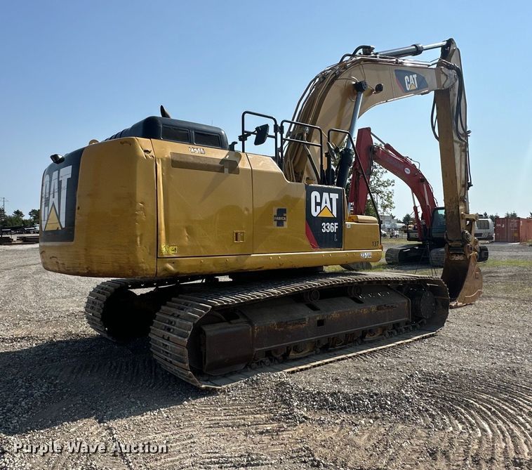 image for item EJ6390 2017 Caterpillar 336F excavator