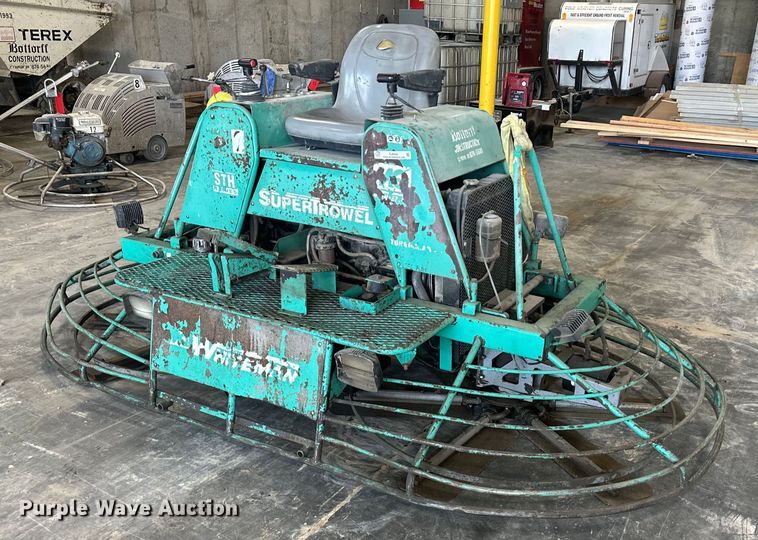 image for item EJ6440 Whiteman Supertrowel power trowel