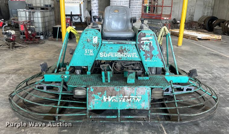 image for item EJ6440 Whiteman Supertrowel power trowel