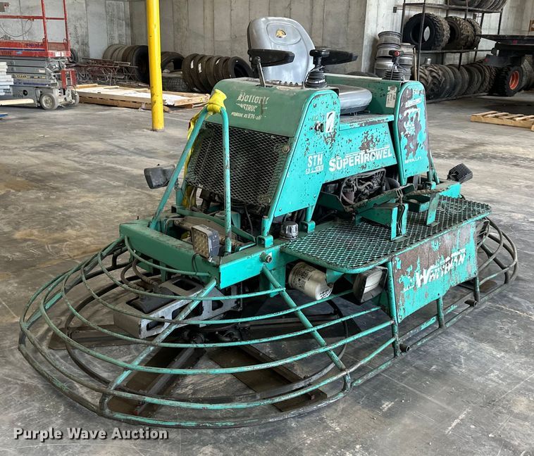 image for item EJ6440 Whiteman Supertrowel power trowel