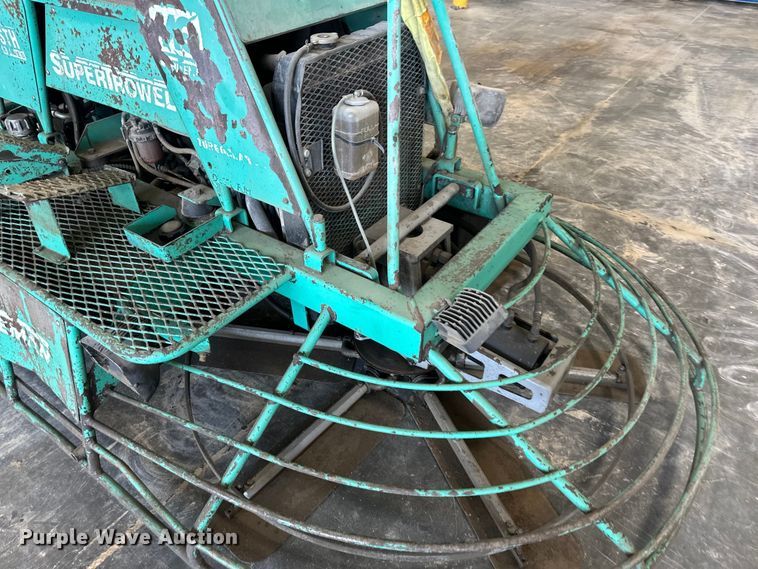 image for item EJ6440 Whiteman Supertrowel power trowel