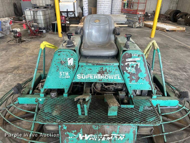 image for item EJ6440 Whiteman Supertrowel power trowel