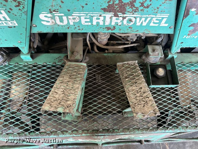 image for item EJ6440 Whiteman Supertrowel power trowel