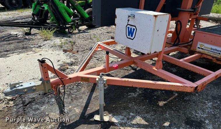 image for item EJ7059 Wanco  message board trailer