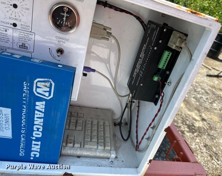 image for item EJ7059 Wanco  message board trailer