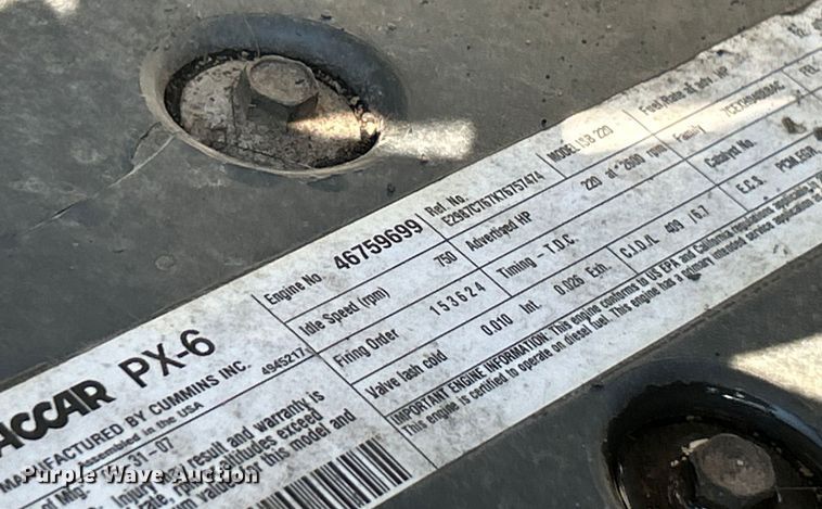 image for item EK4916 2008 Kenworth  T300 dump truck