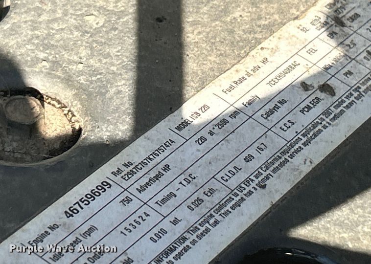 image for item EK4916 2008 Kenworth  T300 dump truck