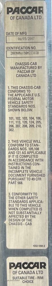 image for item EK4916 2008 Kenworth  T300 dump truck