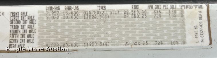 image for item EK4918 2012 Freightliner  Business Class M2 dump truck