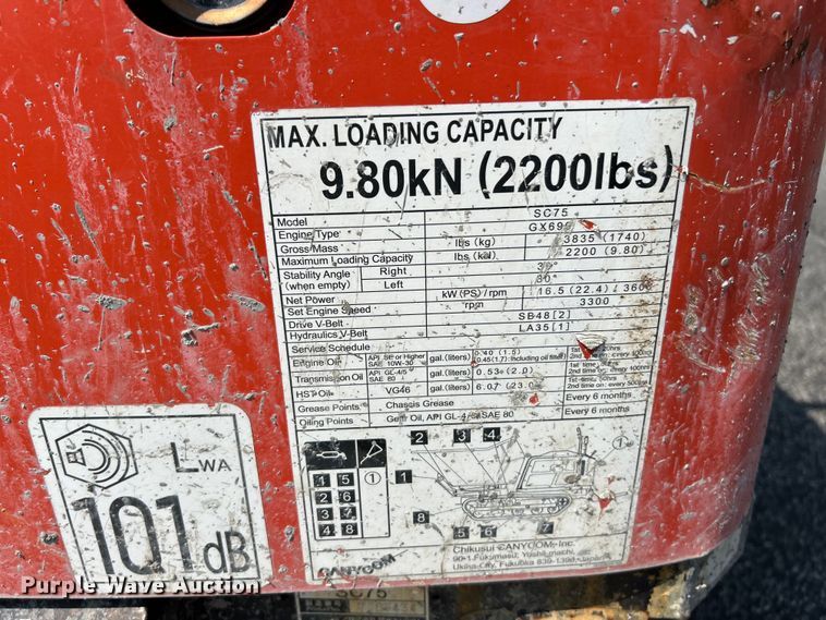 image for item EK4926 Canycom SC75 concrete buggy