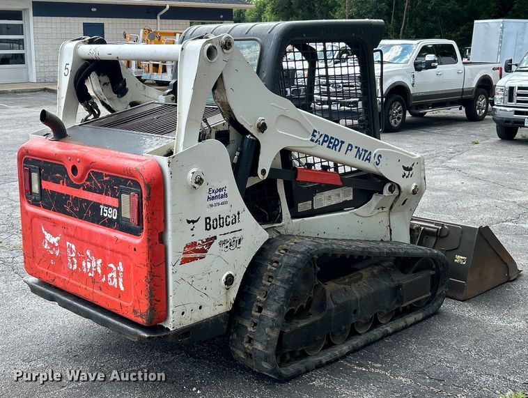 image for item EK4927 2017 Bobcat T590 tracked skid steer loader