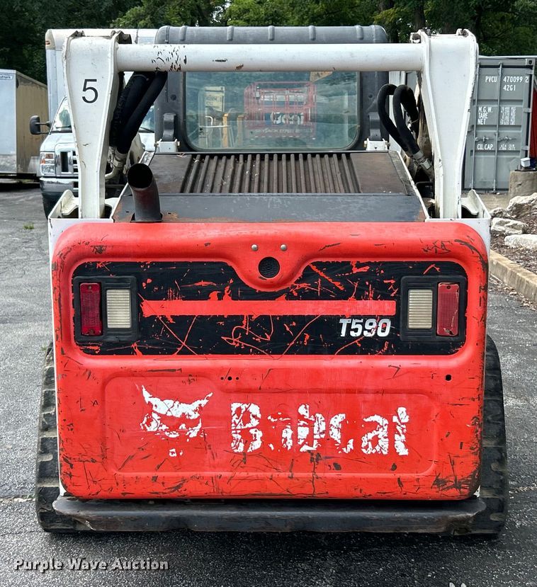 image for item EK4927 2017 Bobcat T590 tracked skid steer loader