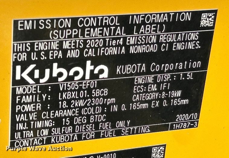 image for item EK4928 2021 Vermeer  S925TX compact utility loader