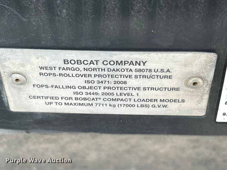 image for item EK4963 2016 Bobcat T630 tracked skid steer loader