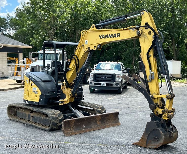 image for item EK4965 2017 Yanmar ViO55-6A mini excavator
