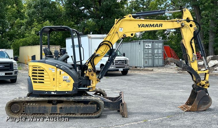 image for item EK4965 2017 Yanmar ViO55-6A mini excavator