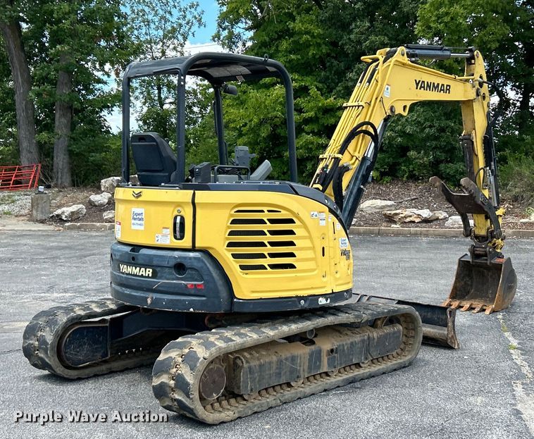 image for item EK4965 2017 Yanmar ViO55-6A mini excavator