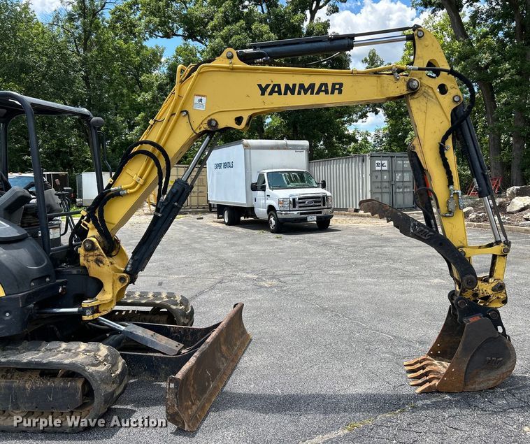 image for item EK4965 2017 Yanmar ViO55-6A mini excavator