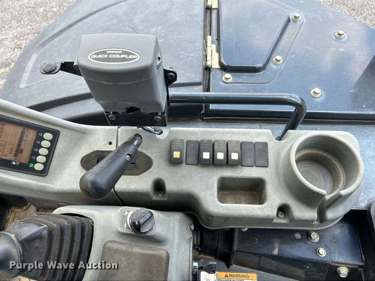 image for item EK4965 2017 Yanmar ViO55-6A mini excavator