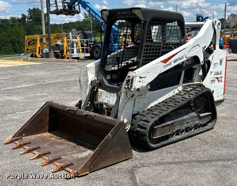 image for item EK4966 2017 Bobcat T590 tracked skid steer loader