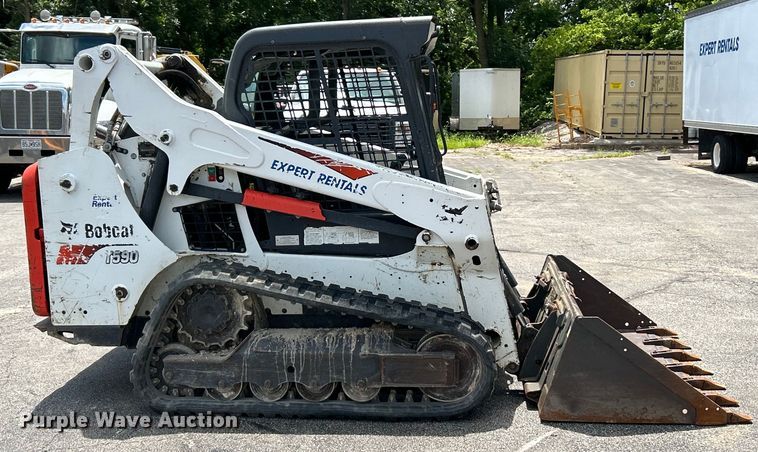 image for item EK4966 2017 Bobcat T590 tracked skid steer loader