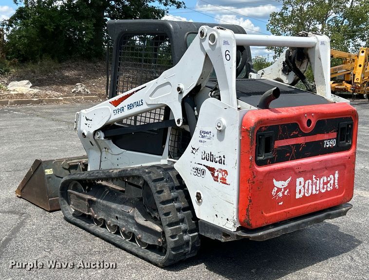 image for item EK4966 2017 Bobcat T590 tracked skid steer loader